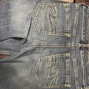White House Black Market Blue Ankle Jeans
